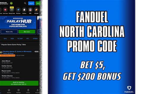 FanDuel NC Promo Code: Get $200 in Bonus Bets GUARANTEE.